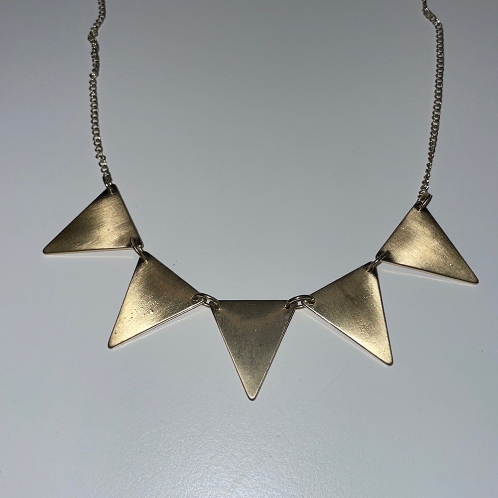 GOLD AE TRIBAL NECKLACE